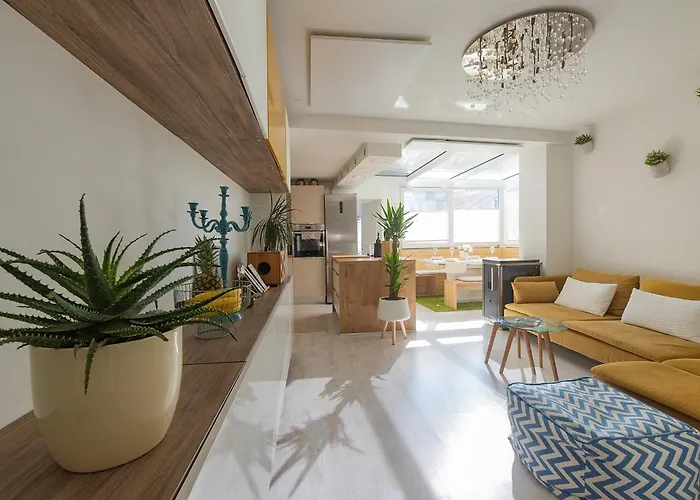 아파트 Isolana Center Rooftop Terrace *